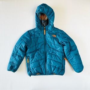 The North Face Reversible Puffer Jacket, Youth Small 7/8,